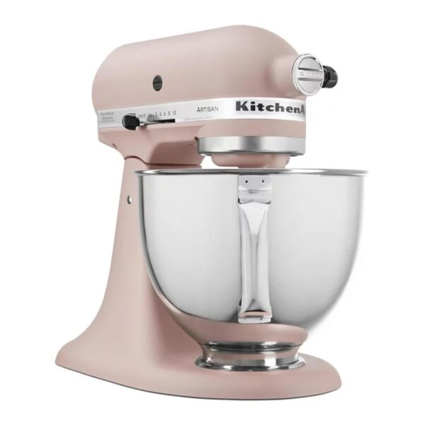 KitchenAid Artisan Series 5-Quart Tilt-Head Stand Mixer, Feather Pink, KSM150PS - 图片 2