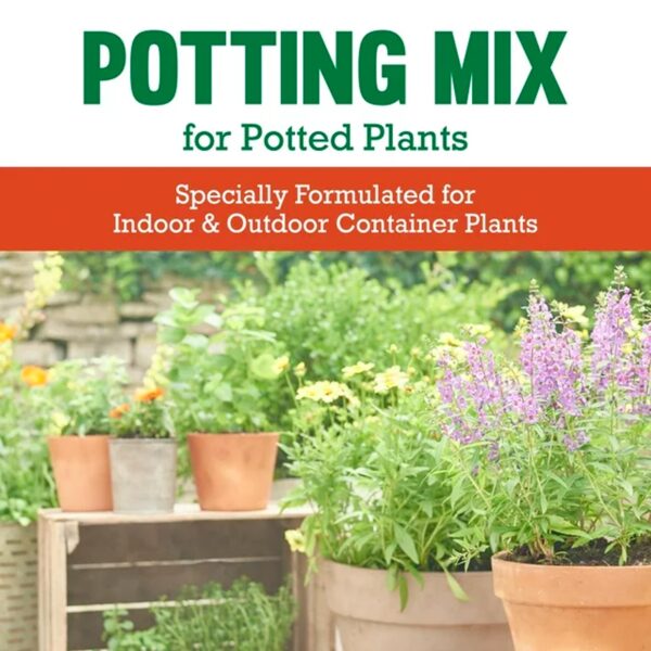 Expert Gardener Potting Mix for Potted Plants, 8 qt - 图片 2