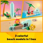 LEGO Creator 3 in 1 Tropical Ukulele Instrument Toy, Transforms from Ukulele to Surfboard Toy to Dolphin Toy - 图片 2