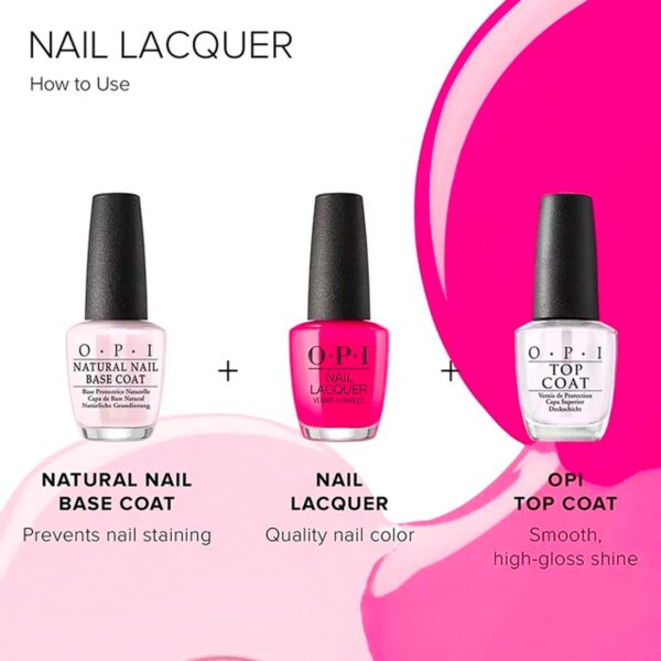 OPI Nail Lacquer, Cajun Shrimp, Nail Polish, 0.5 fl oz - 图片 4